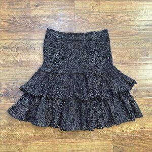 Etoile Isabel Marant Naomi Smocked Mini Skirt